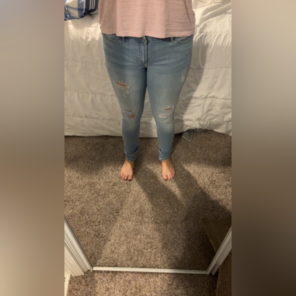 hollister super skinny jeans